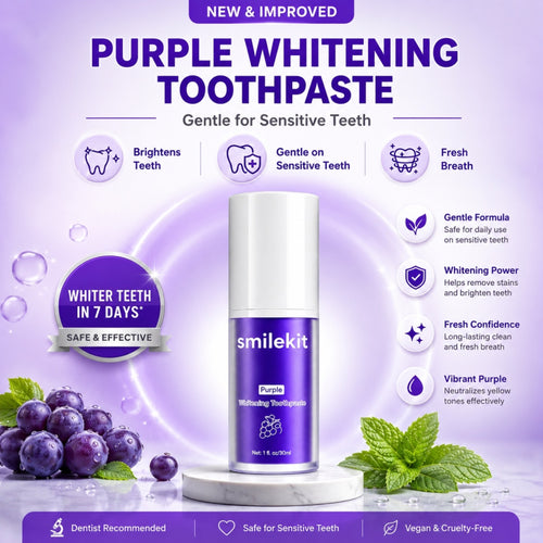SmileArc™ Purple Foam Toothpaste
