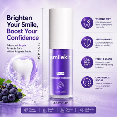 SmileArc™ Purple Foam Toothpaste